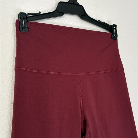 Lululemon Align Pant 25" Red Merlot Leggings size 6 - Picture 7 of 7